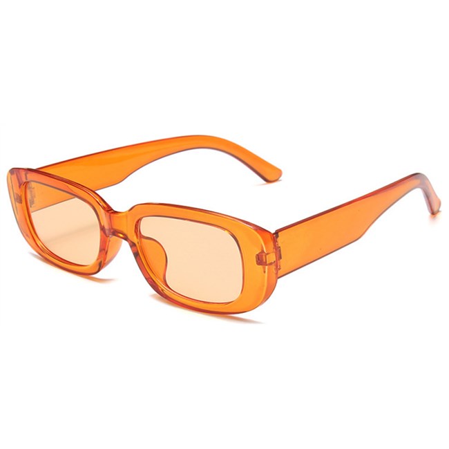 zondag Fraude Extreem belangrijk Rechthoek zonnebril - Oranje - Aanbiedingen - Zonnebrillen aanbiedingen