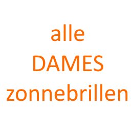 Dames Zonnebrille