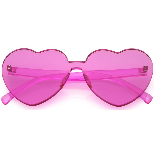 Candy zonnebril Hartjes - Roze