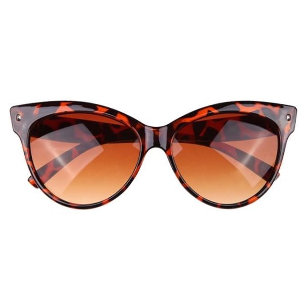 Gadient cat-eye zonnebril - Leopard