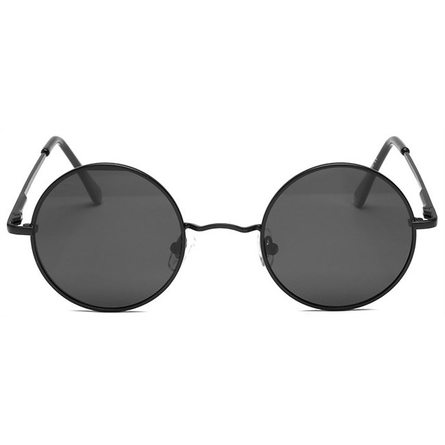 John Lennon ronde zonnebril - Zwart Gepolariseerd