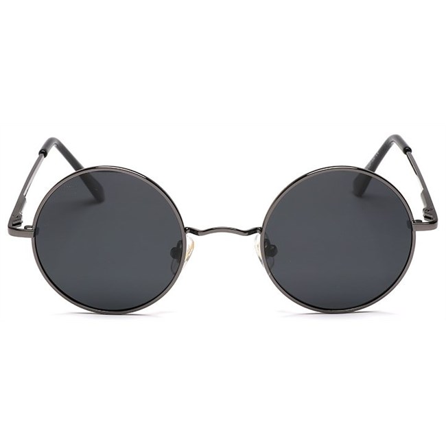 John Lennon ronde zonnebril - Grijs Gepolariseerd