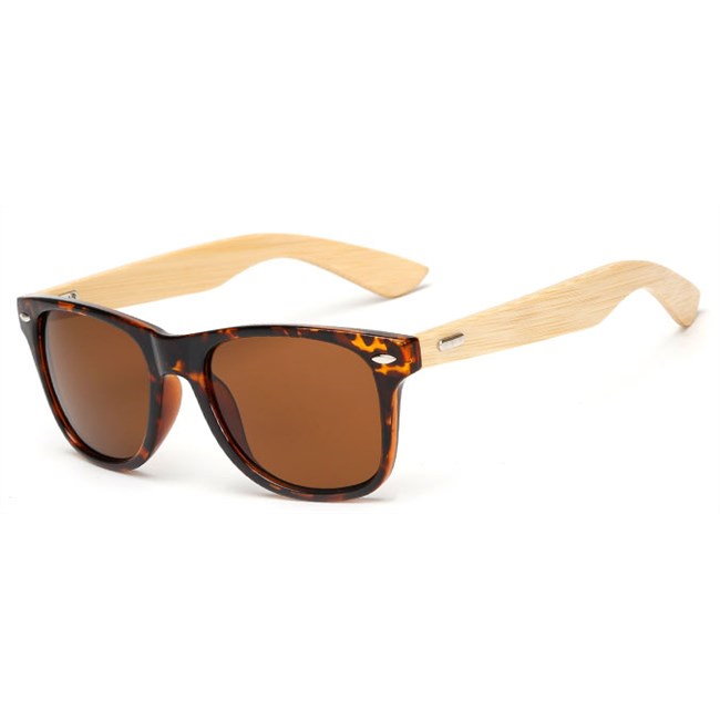 Wayfarer zonnebril "Woody" - Leopard