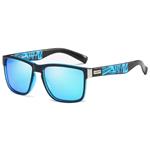 Luxe Wayfarer zonnebril - Blauw Gepolariseerd