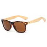 Wayfarer zonnebril "Woody" - Leopard