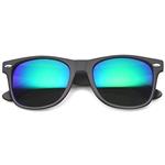 Wayfarer zonnebril spiegelglazen - Blauw/Groen Gepolariseerd