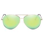 Pilotenbril spiegelglazen - Geel/Groen